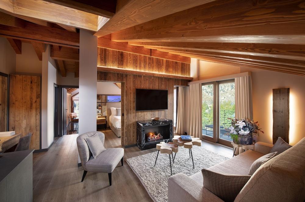 Le Massif Hotel & Lodge Courmayeur The Leading Hotels Of The World מראה חיצוני תמונה