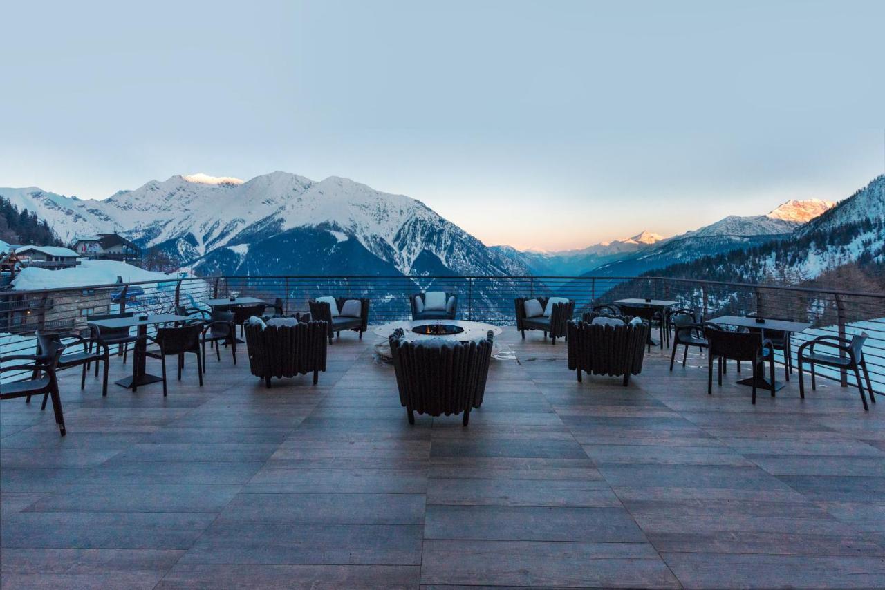 Le Massif Hotel & Lodge Courmayeur The Leading Hotels Of The World מראה חיצוני תמונה