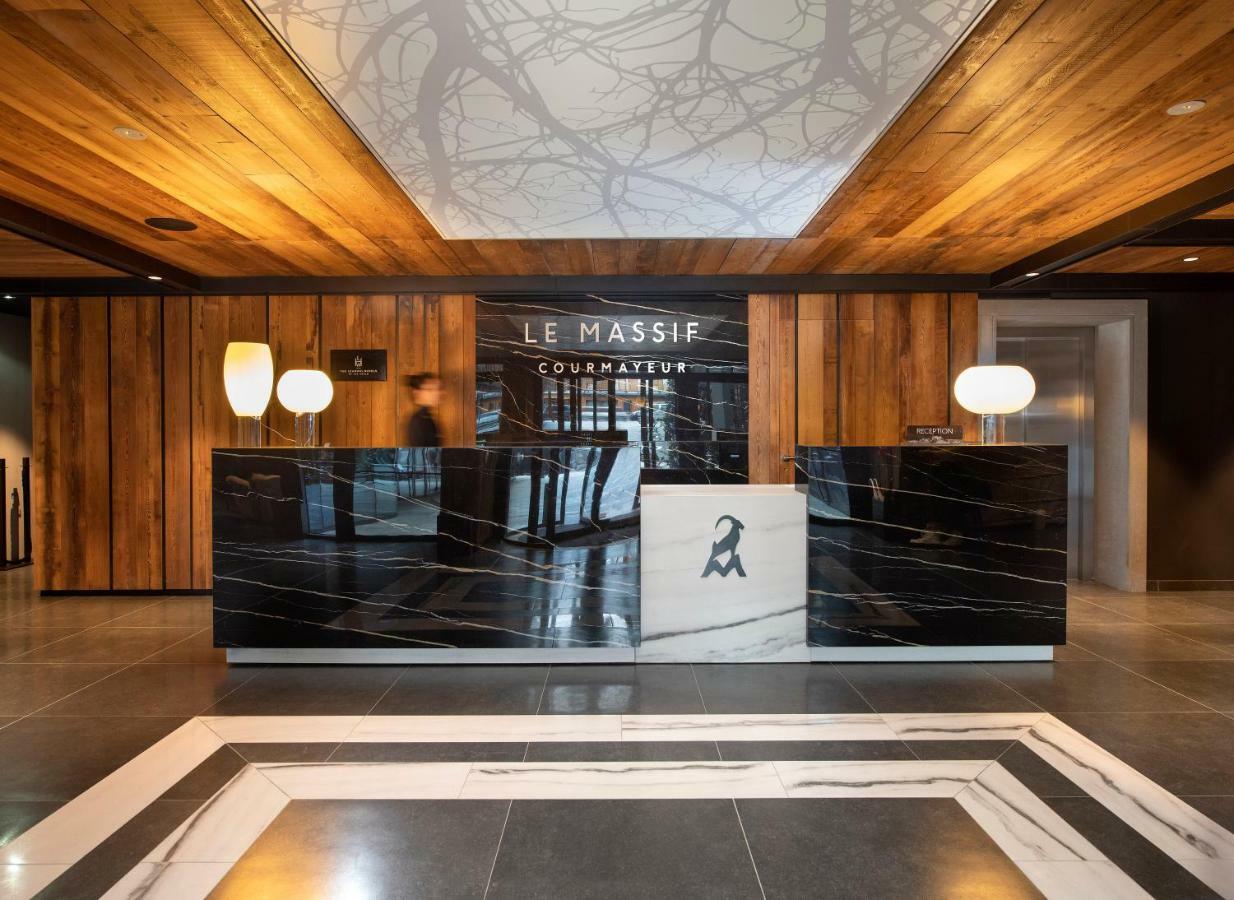 Le Massif Hotel & Lodge Courmayeur The Leading Hotels Of The World מראה חיצוני תמונה
